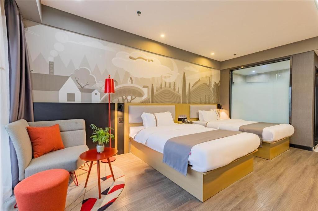 Thank Inn Hotel Hubei Wuhan Caidian Zhong Fa Xincheng Tongji Exterior photo